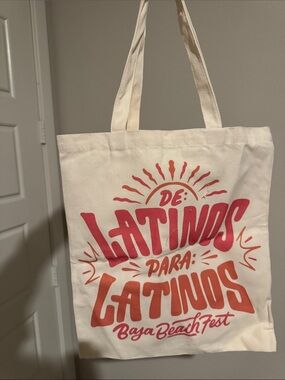 Baja Beach Fest De Latinos Para Latinos Canvas Tote Bag